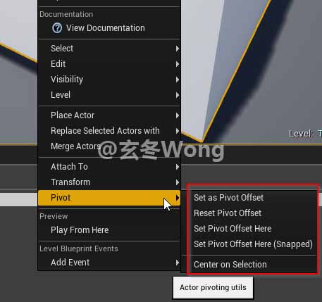 [UE4]Editor Related